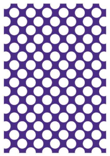 Printed Wafer Paper - Large Polkadot Purple - Click Image to Close